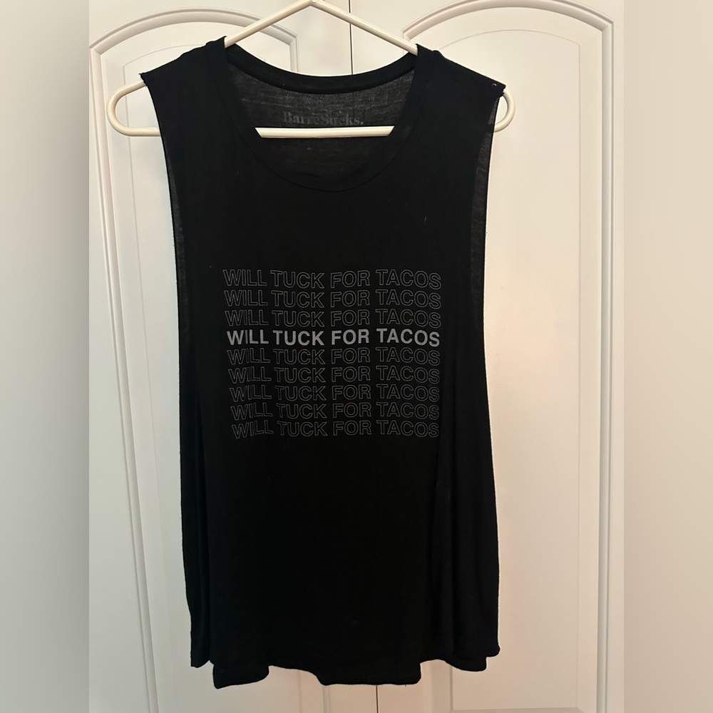 Pure barre/Pilates Barre Socks tank